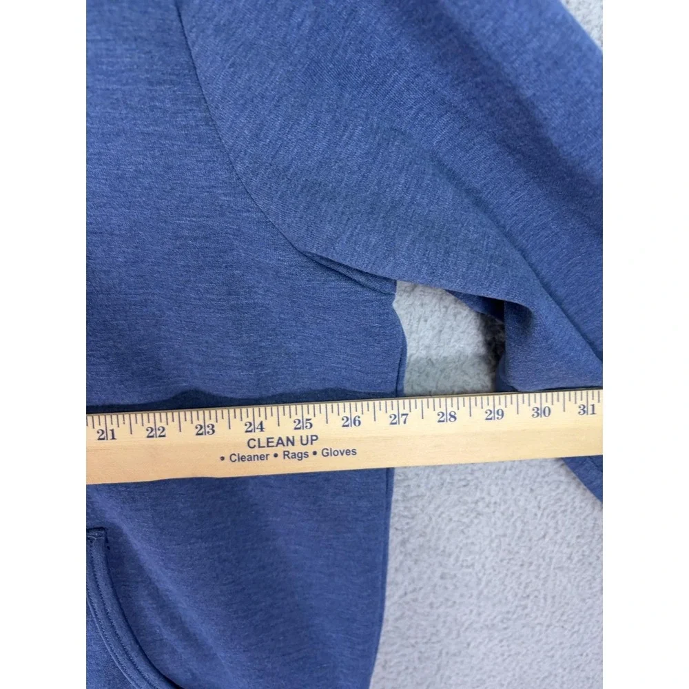 Polo Ralph Lauren Hoodie Men 2XB Blue Full Zip Fleece Sweatshirt Pony Jacket Men
